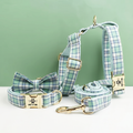Lake Water Green Plaid Collection