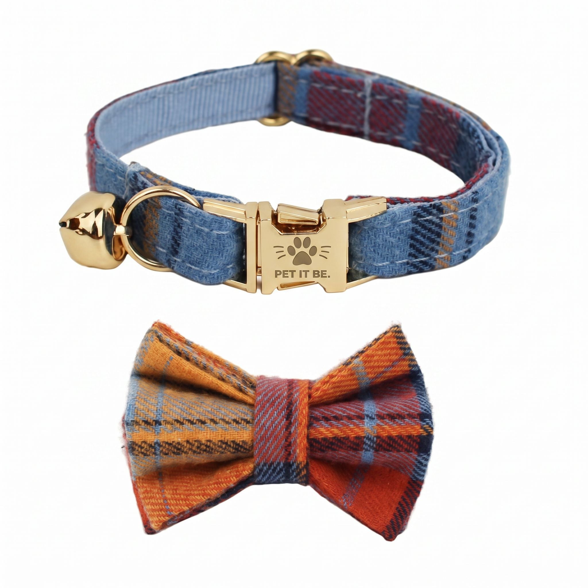 Checkered Cat Collars