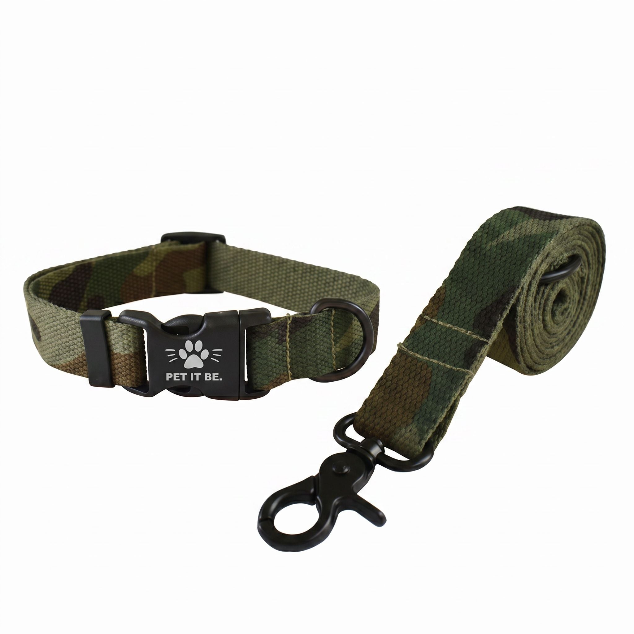 Nylon Print Collar & Leash