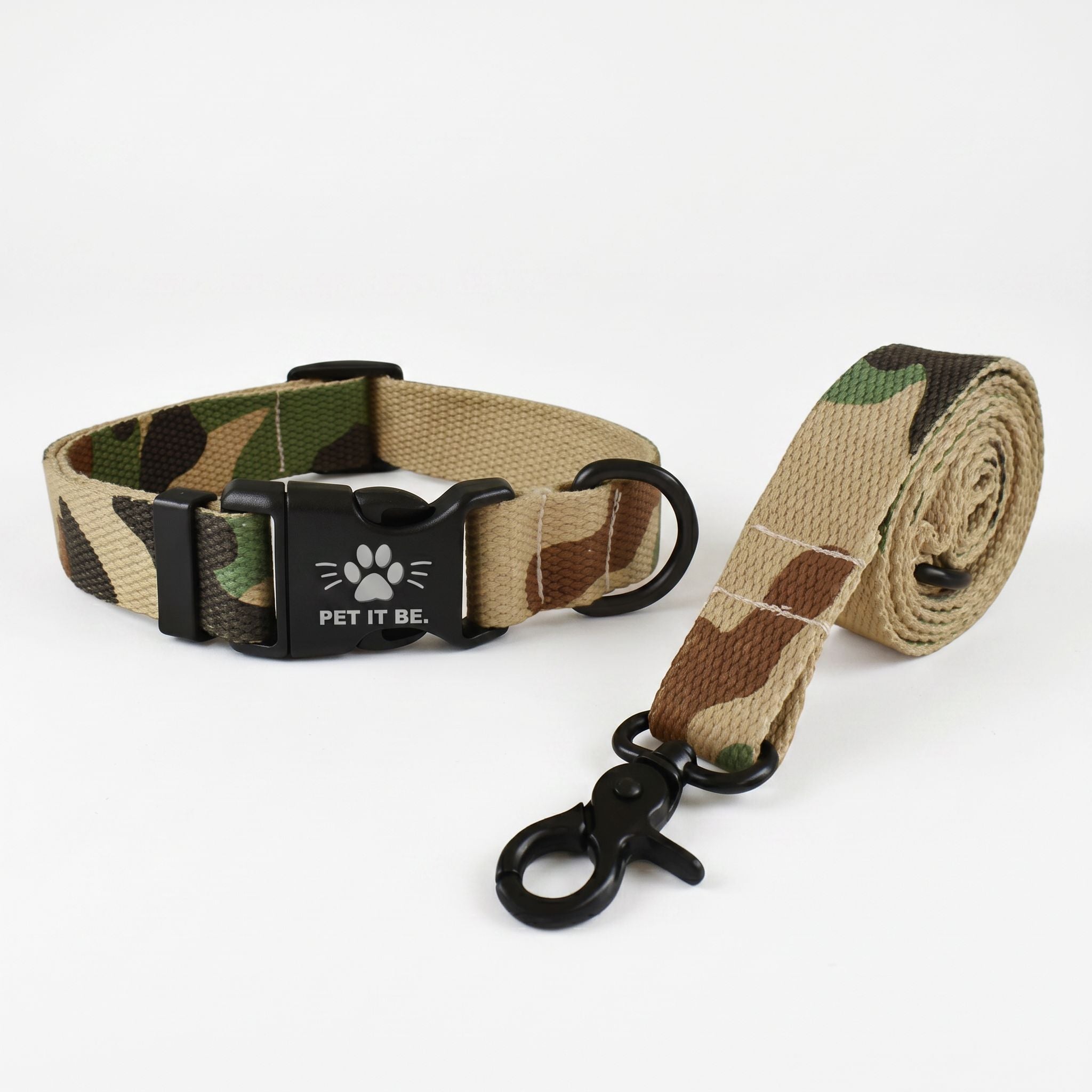 Nylon Print Collar & Leash