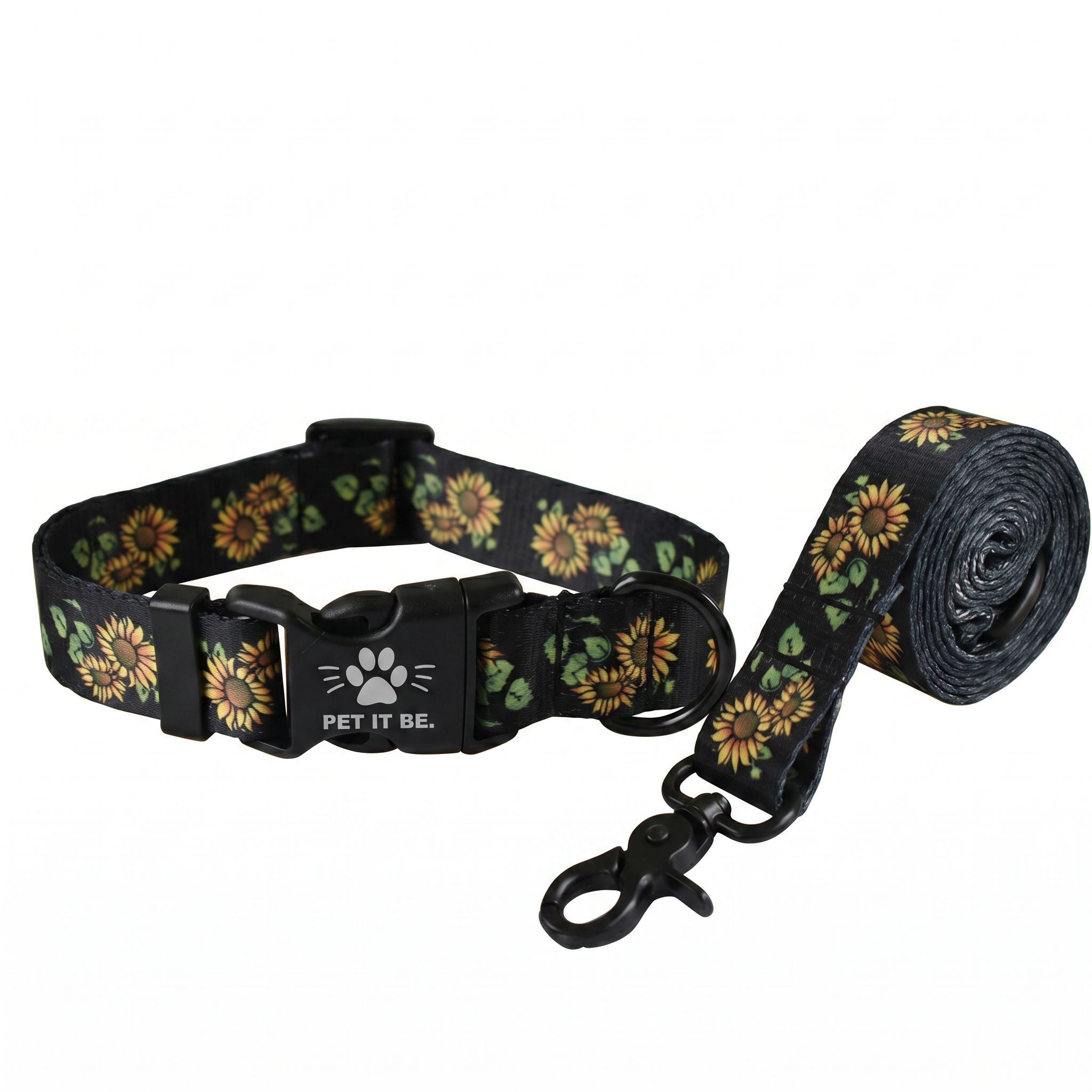 Nylon Print Collar & Leash