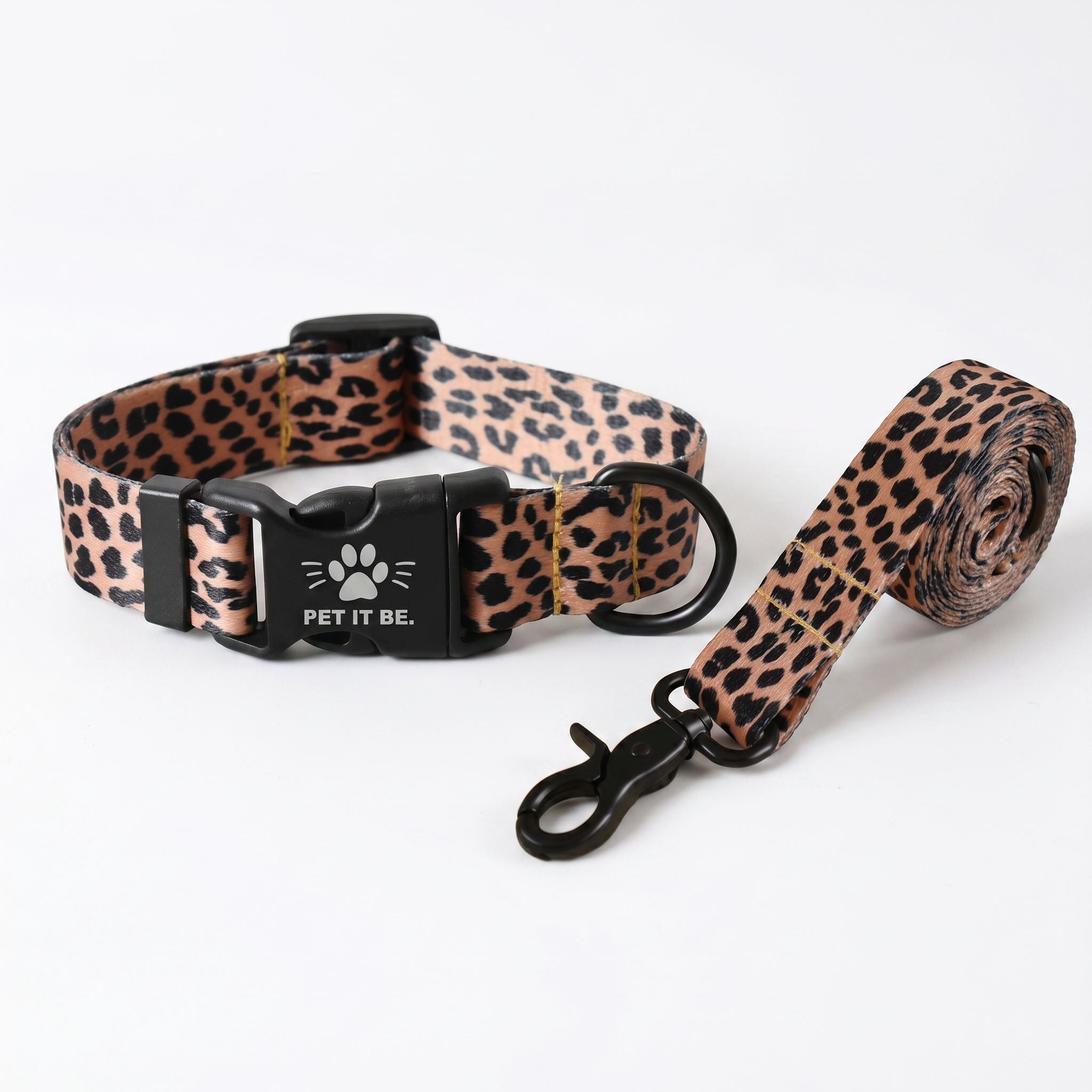Nylon Print Collar & Leash