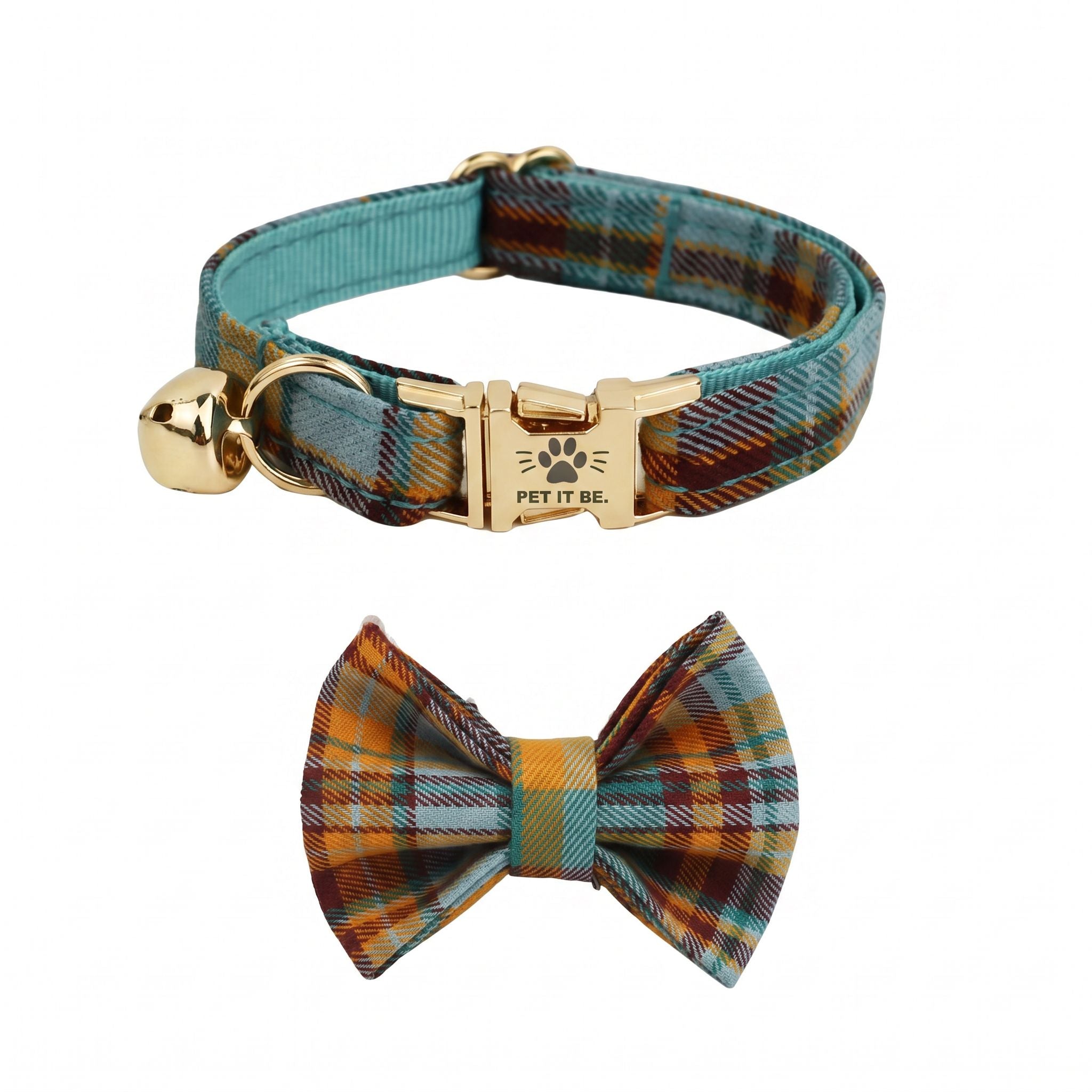 Checkered Cat Collars
