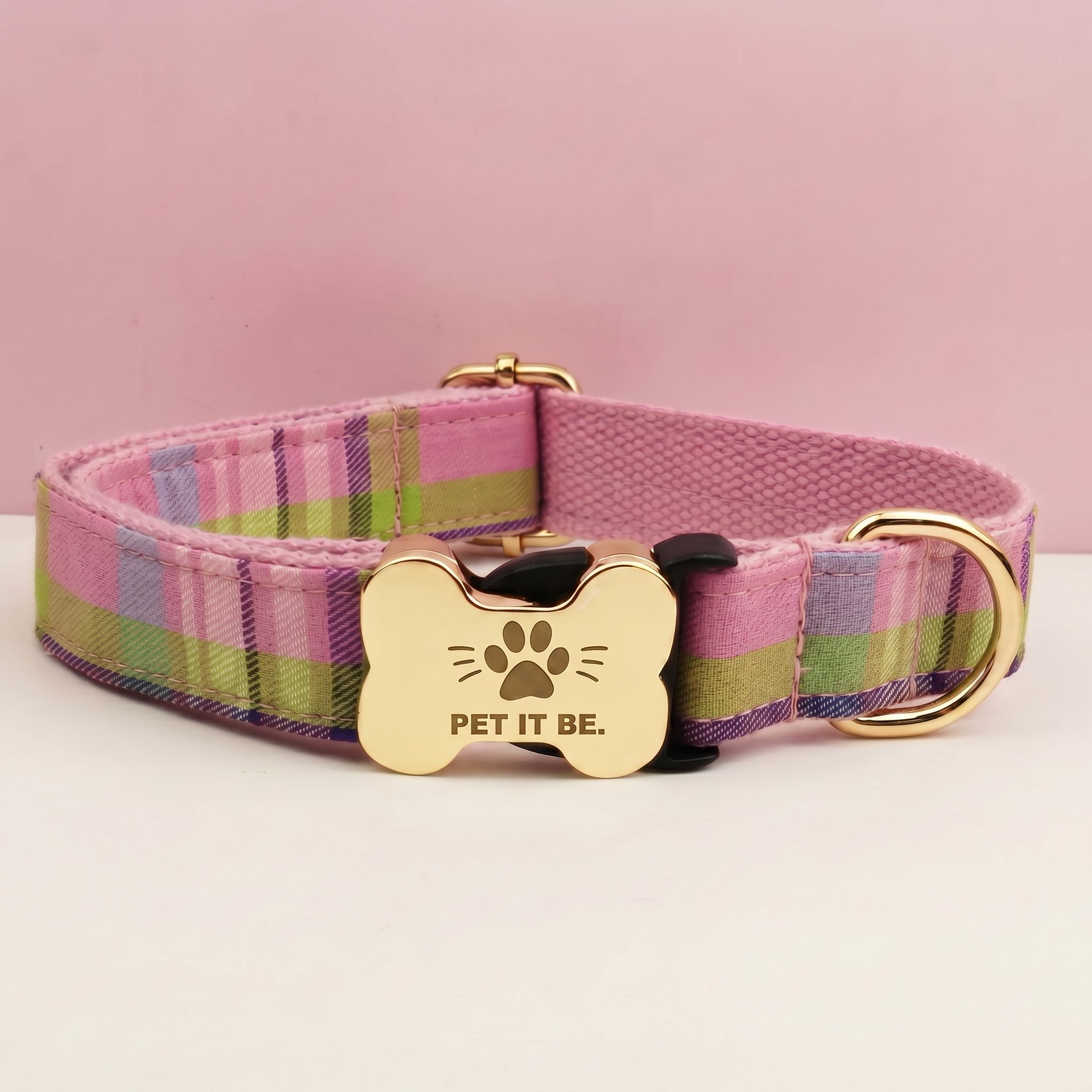 Luxury Plaid Collars