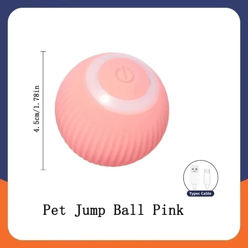 Cat Interactive Ball Toy Training Self-moving Kitten Electric