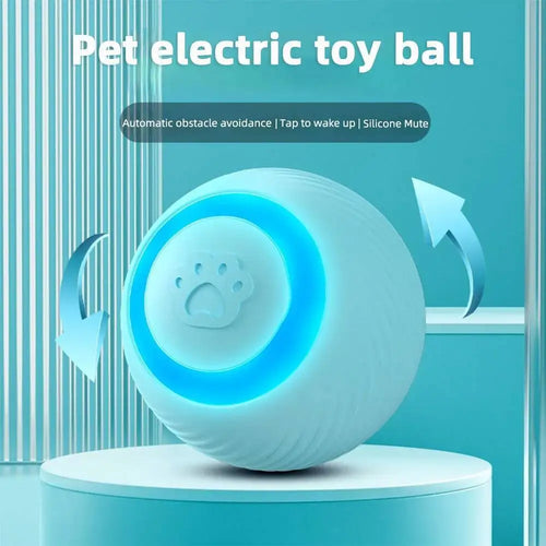 Cat Interactive Ball Toy Training Self-moving Kitten Electric