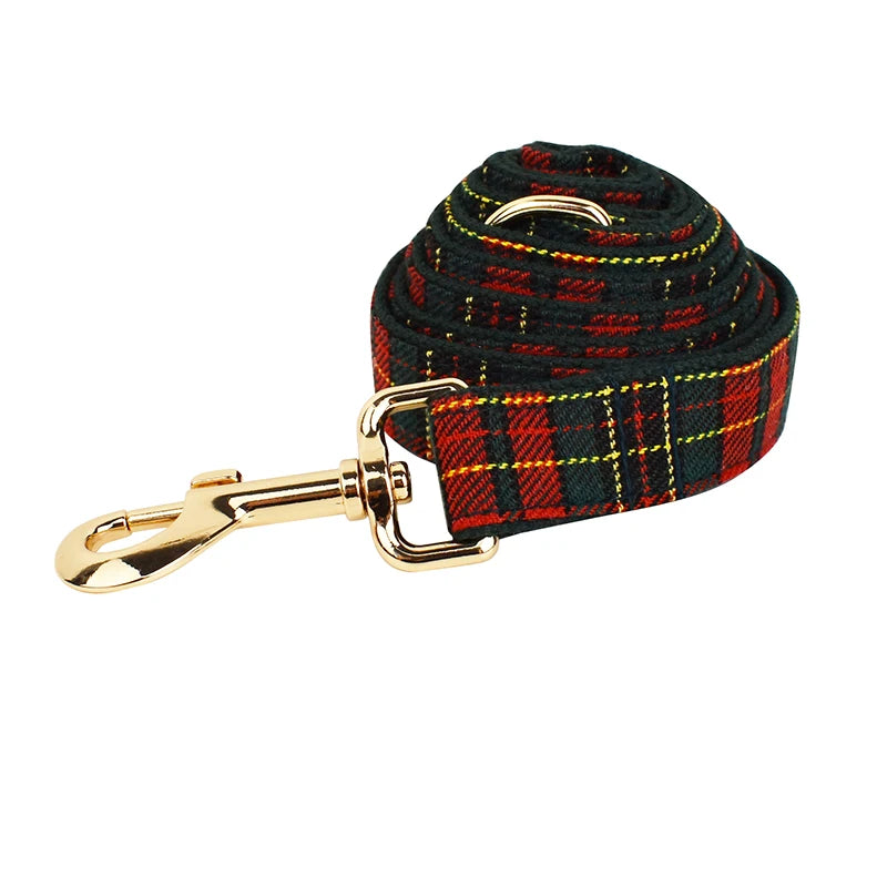 Luxury Forest Night Red Checkered Set