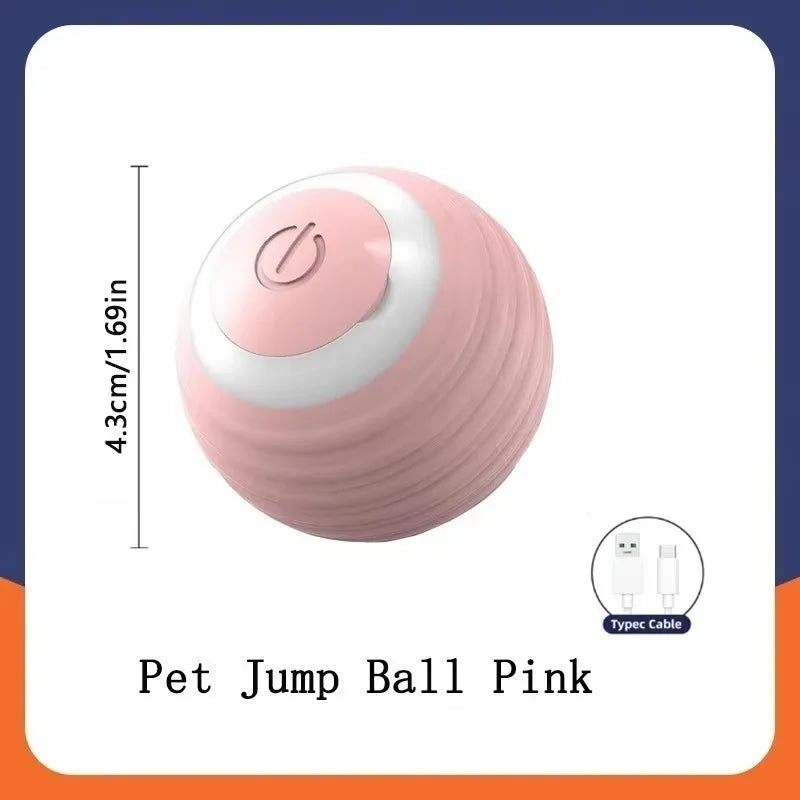 Cat Interactive Ball Toy Training Self-moving Kitten Electric