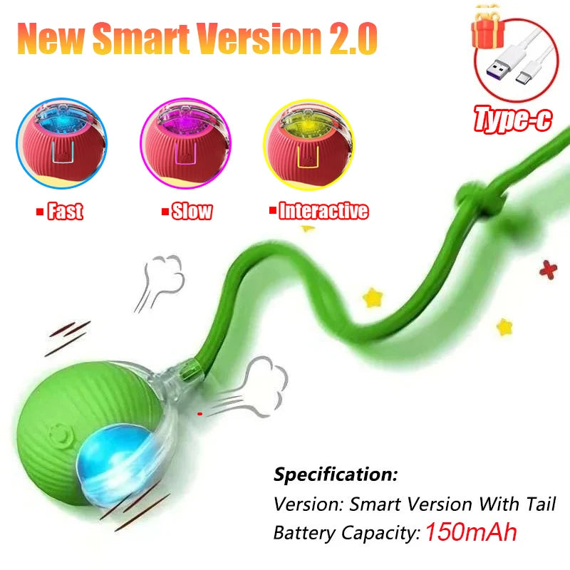 Cat Interactive Ball Toy
