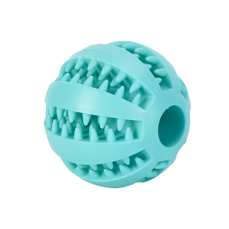 Dog Rubber Toy Ball & Feeder