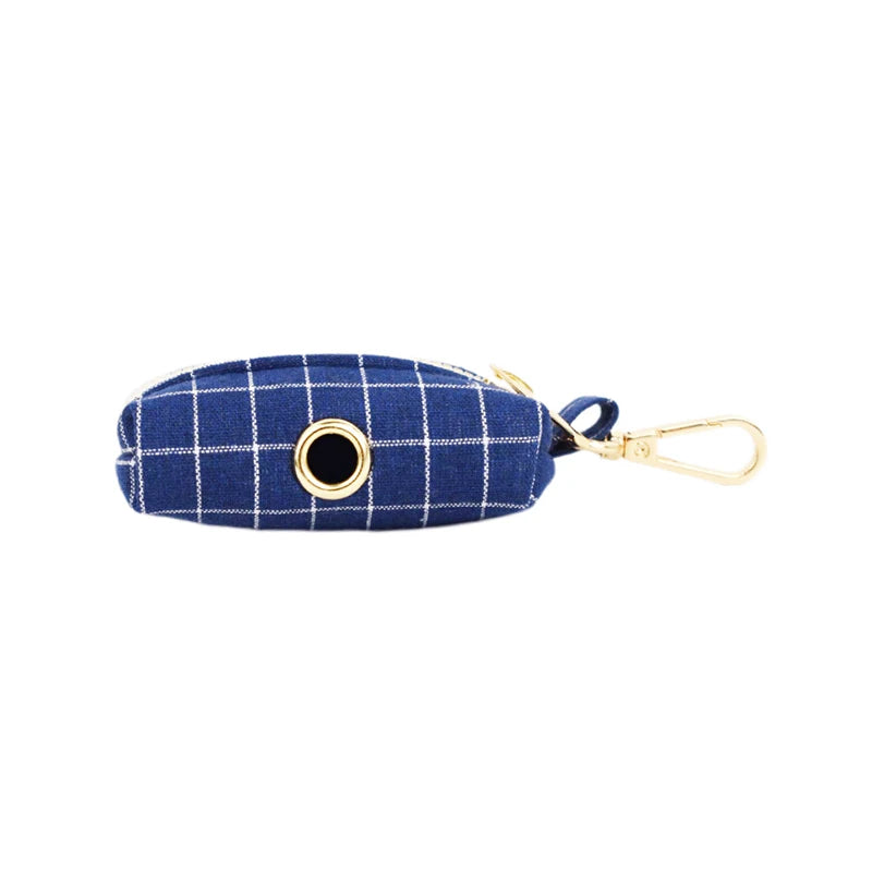 Luxury Blue Checkered Set