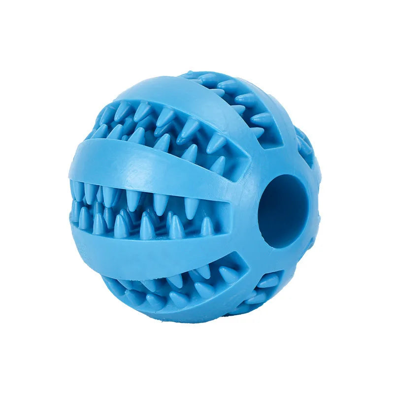 Dog Rubber Toy Ball & Feeder
