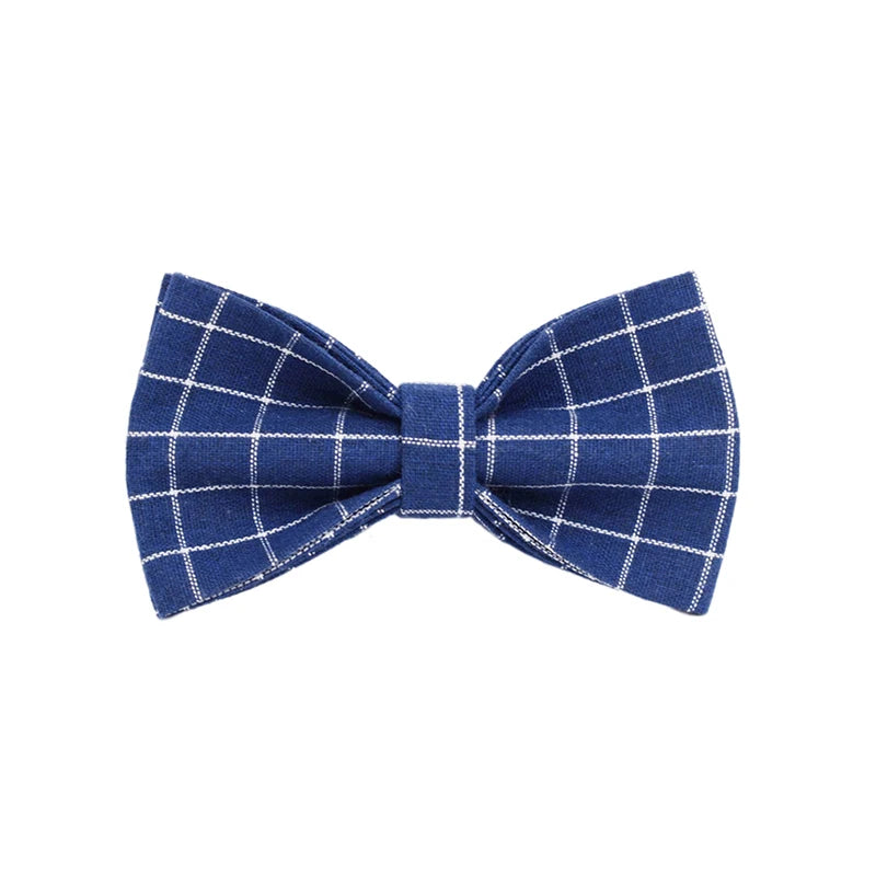 Luxury Blue Checkered Set