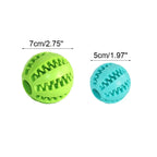 Dog Rubber Toy Ball & Feeder