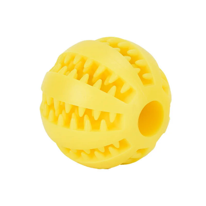 Dog Rubber Toy Ball & Feeder