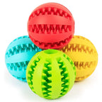 Dog Rubber Toy Ball & Feeder