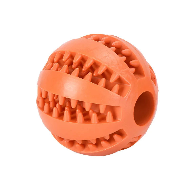 Dog Rubber Toy Ball & Feeder