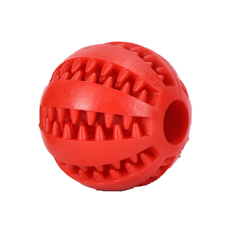 Dog Rubber Toy Ball & Feeder