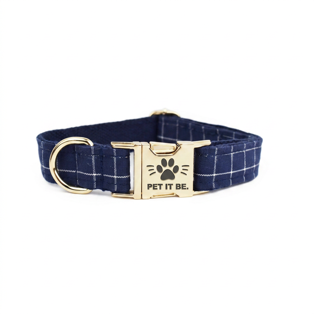 Luxury Blue Checkered Set