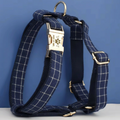 Luxury Blue Checkered Set
