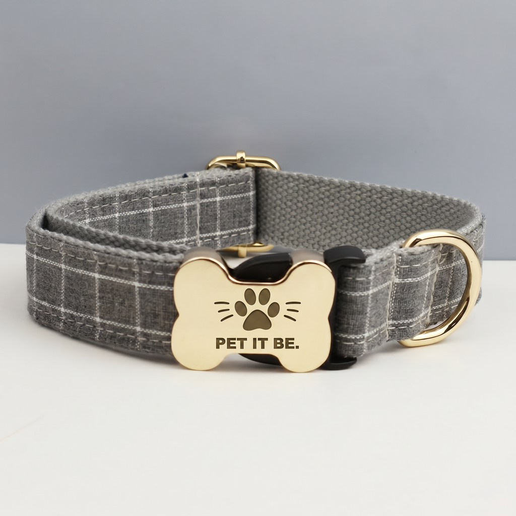 Luxury Plaid Collars