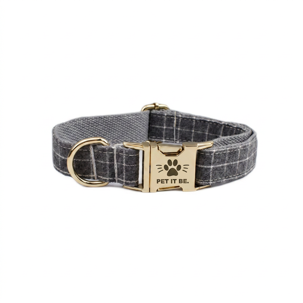 Luxury Grey Checkered Set