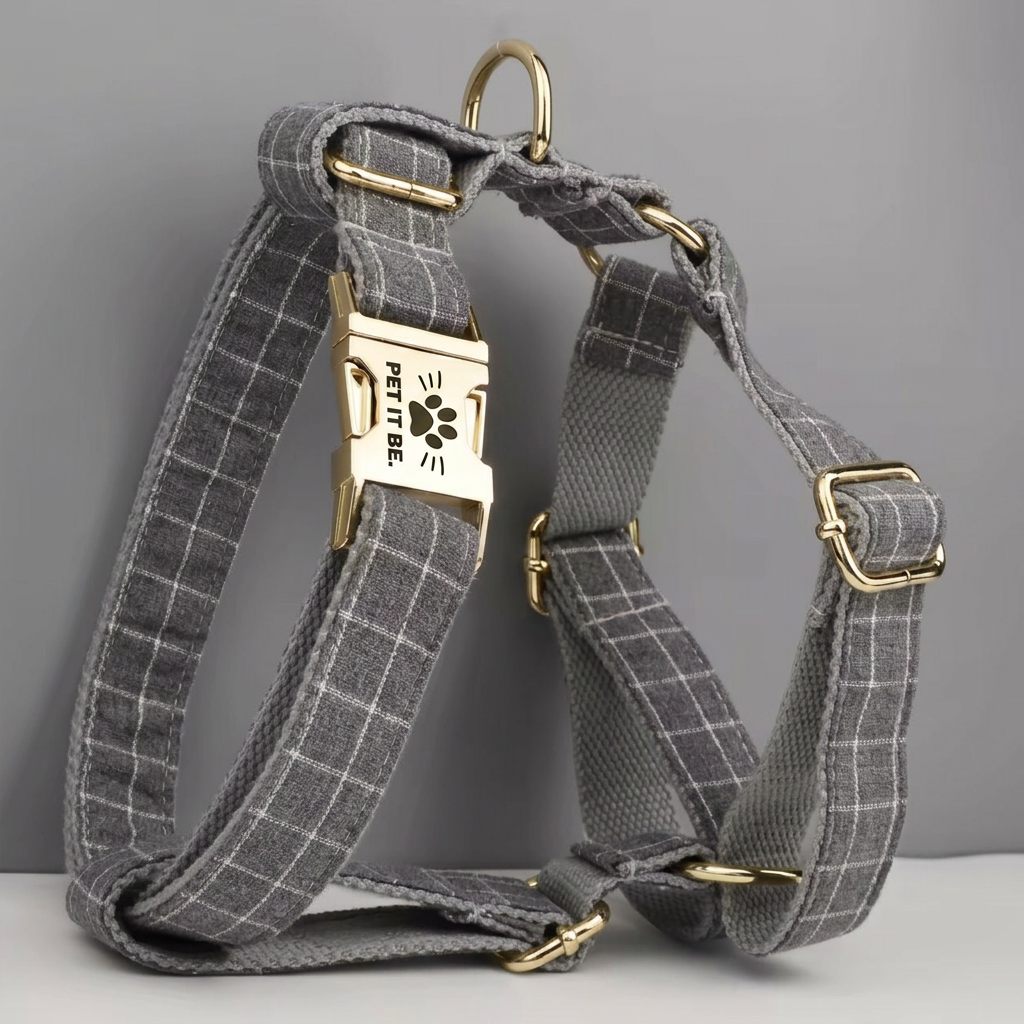 Luxury Grey Checkered Set