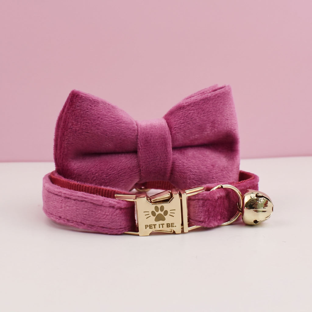 Fancy Velvet Cat Collars
