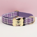 Luxury Plaid Collars