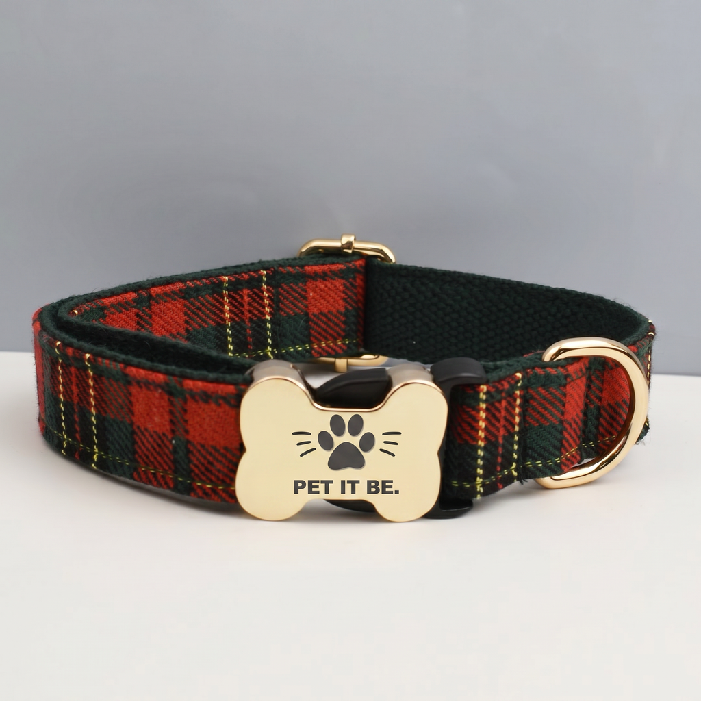 Luxury Plaid Collars